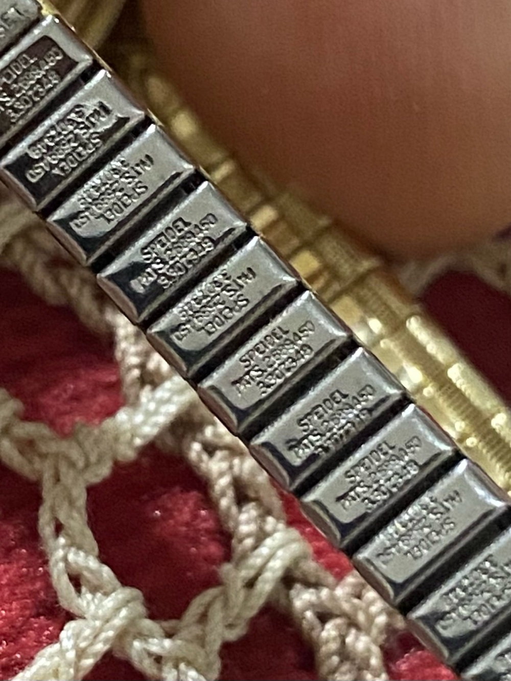 Rare Omega 14k GF 17j Vntg. Manual Wind Speidel Band Ladies Cocktail Watch. Runs - Picture 16 of 16